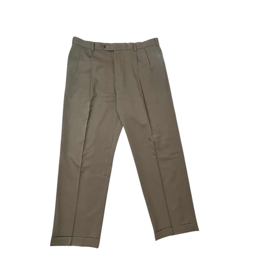 Brooks Brothers‎ 1818 Madison Men's Wool Pleated Dress Pants 37x32(29)